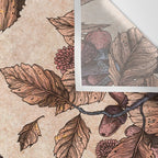 Tawny Owl Pink Wall Tapestry Gallery Image 3