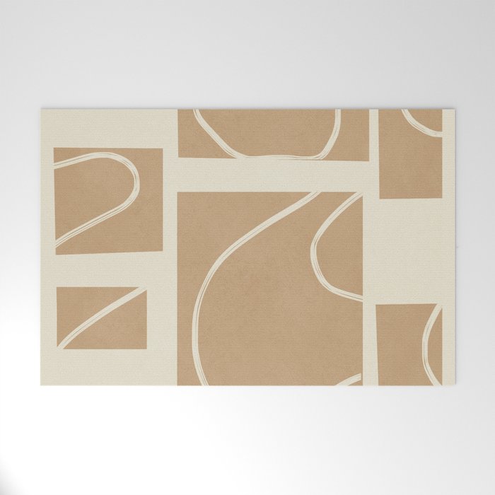 Abstract Pathways 7 Welcome Mat Gallery Image 1