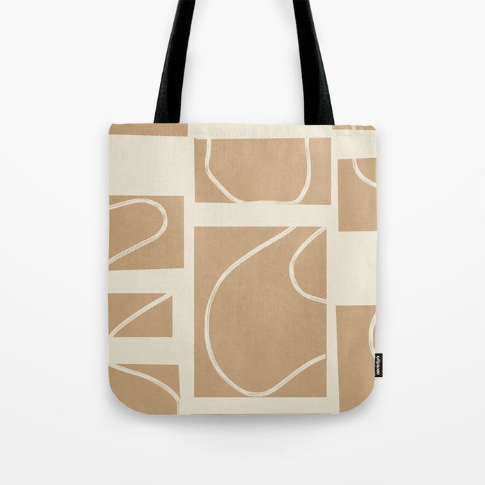Abstract Pathways 7 Tote Bag Gallery Image 1