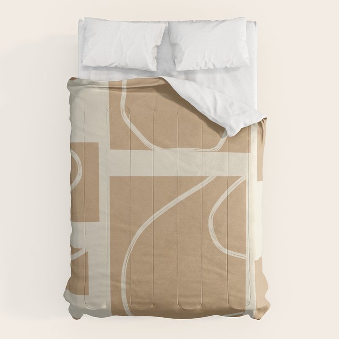 Abstract Pathways 7 Comforter Gallery Image 1