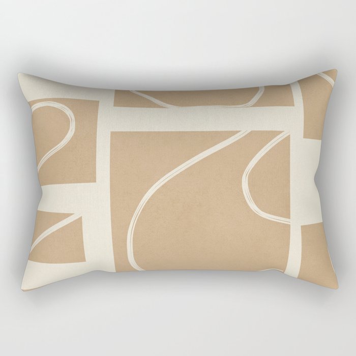 Abstract Pathways 7 Rectangular Pillow Gallery Image 1