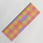 Rainbow criss-cross Yoga Mat Gallery Image 1