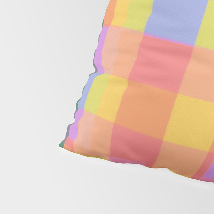Rainbow criss-cross Pillow Sham Gallery Image 4