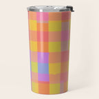 Rainbow criss-cross Travel Mug Gallery Image 2