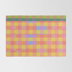 Rainbow criss-cross Rug Gallery Image 2