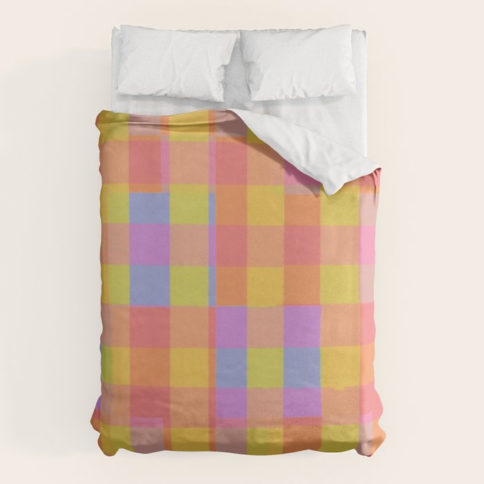 Rainbow criss-cross Duvet Cover Gallery Image 6