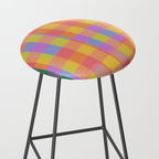 Rainbow criss-cross Stool Gallery Image 2