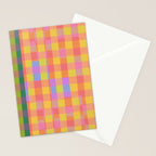 Rainbow criss-cross Stationery Card Gallery Image 2