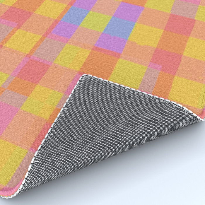 Rainbow criss-cross Rug Gallery Image 4