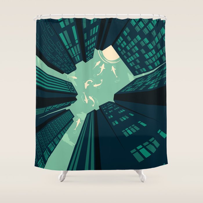 Solitary Dream Shower Curtain Gallery Image 1