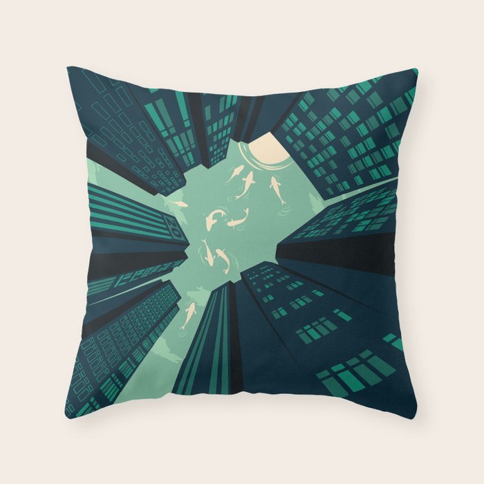Solitary Dream Throw Pillow Gallery Image 6