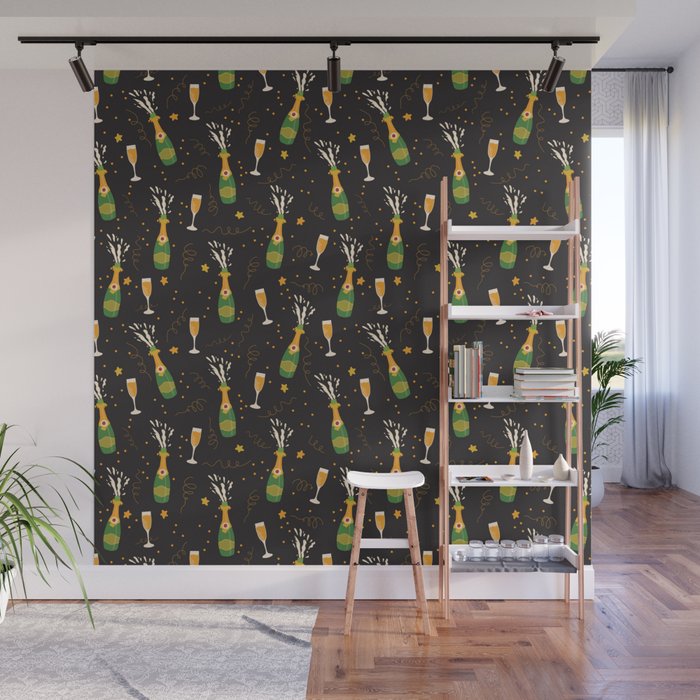 Champagne Party Wall Mural Gallery Image 1
