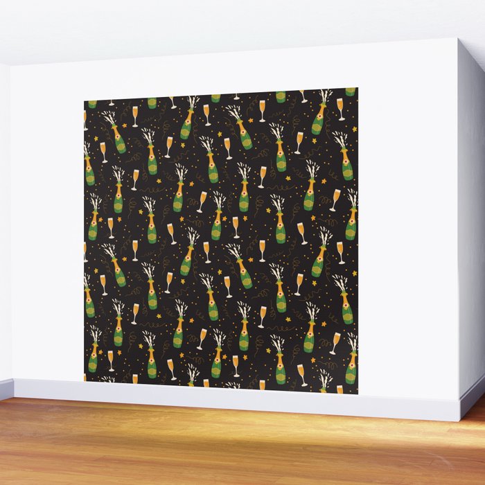 Champagne Party Wall Mural Gallery Image 2