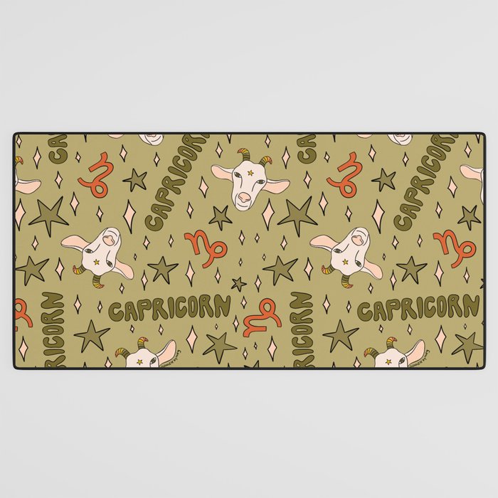 Capricorn Print Desk Mat Gallery Image 3