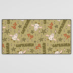 Capricorn Print Desk Mat Gallery Image 3