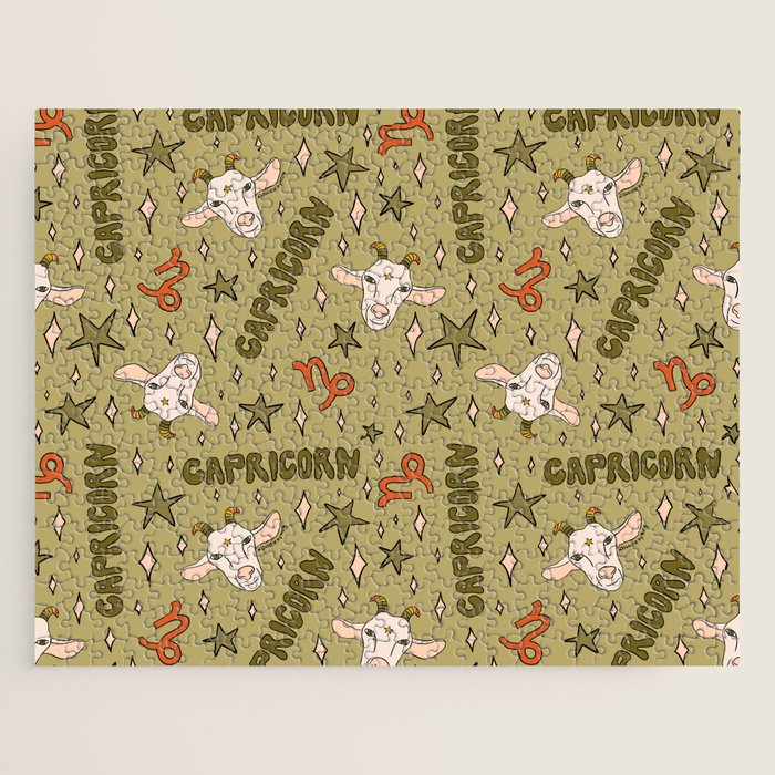 Capricorn Print Jigsaw Puzzle Gallery Image 1