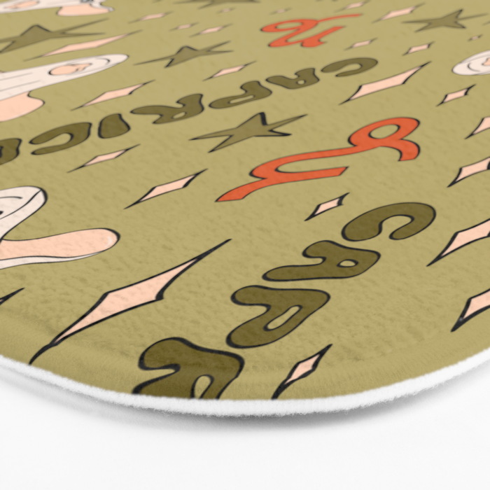 Capricorn Print Bath Mat Gallery Image 3