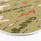 Capricorn Print Bath Mat Gallery Image 3