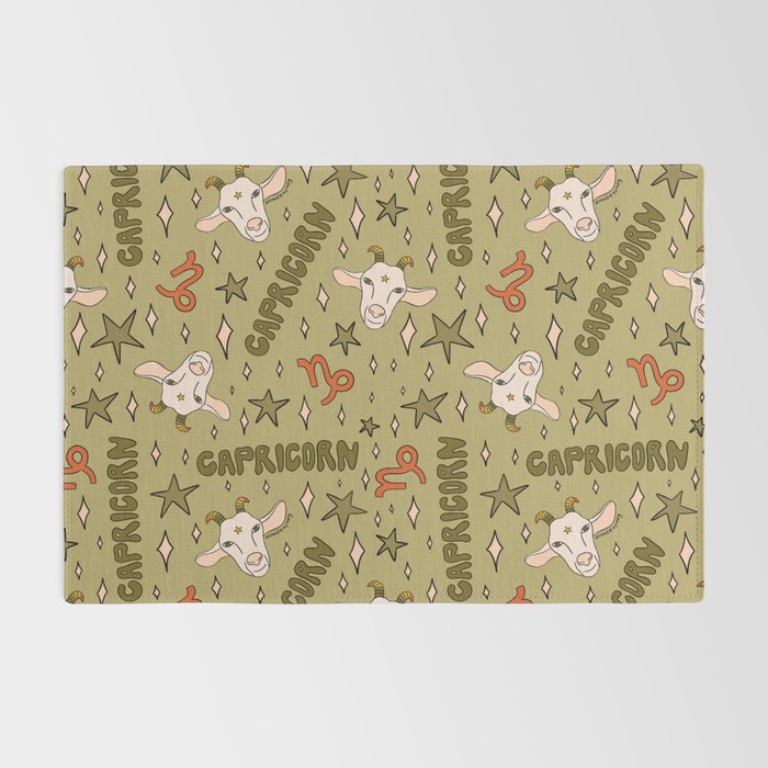 Capricorn Print Rug Gallery Image 2