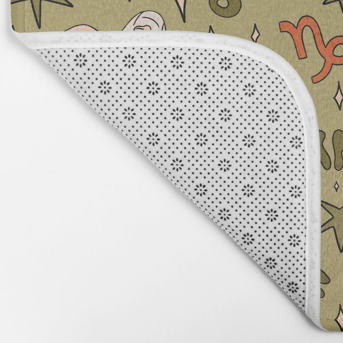 Capricorn Print Bath Mat Gallery Image 2