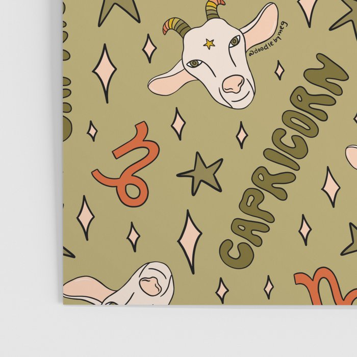 Capricorn Print Poster Gallery Image 3