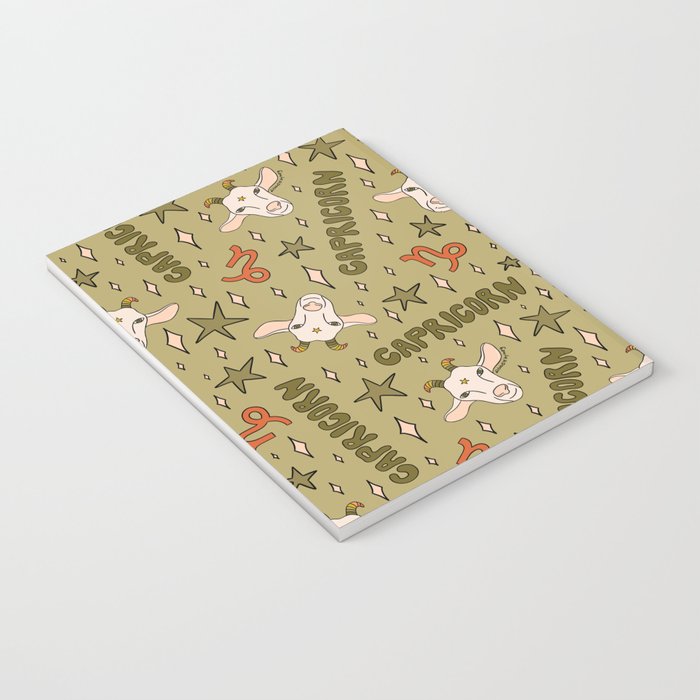 Capricorn Print Notebook Gallery Image 3