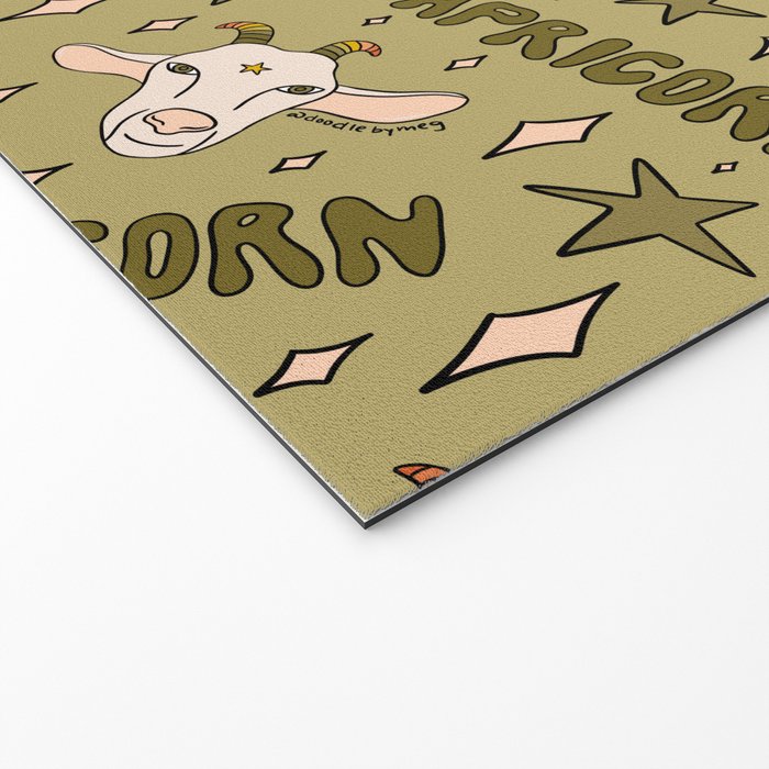 Capricorn Print Welcome Mat Gallery Image 2