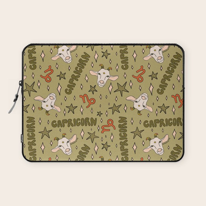 Capricorn Print Laptop Sleeve Gallery Image 1