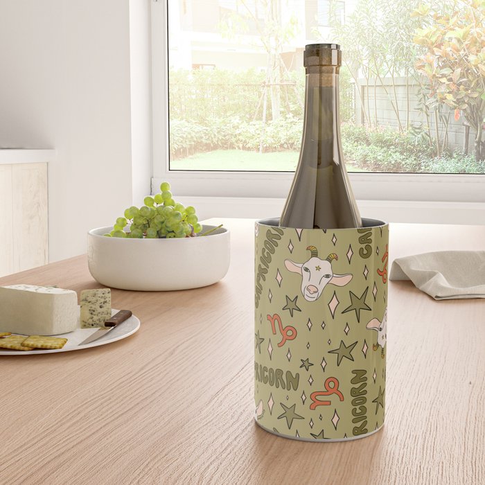 Capricorn Print Wine Chiller Gallery Image 4