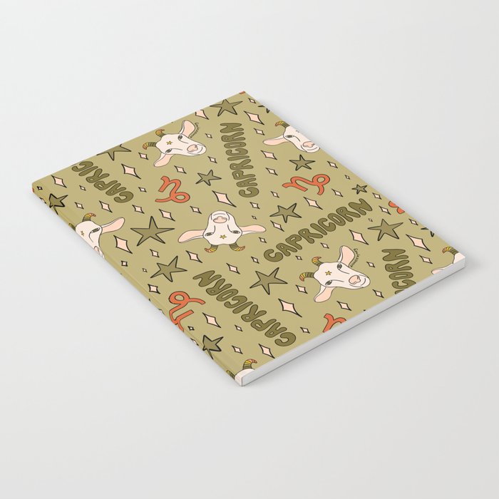 Capricorn Print Notebook Gallery Image 2