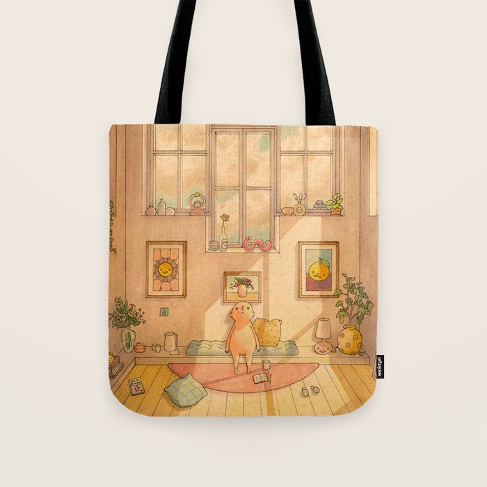 Happy Place Tote Bag Gallery Image 1