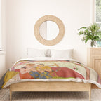 Vibhasa-Ragini Antique Indian Miniature Painted Illustration Duvet Cover Gallery Image 3