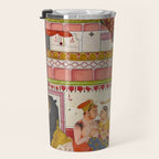 Vibhasa-Ragini Antique Indian Miniature Painted Illustration Travel Mug Gallery Image 3
