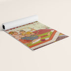 Vibhasa-Ragini Antique Indian Miniature Painted Illustration Yoga Mat Gallery Image 2