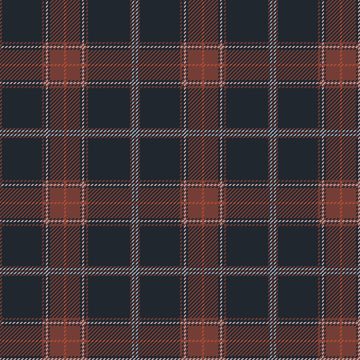 autumn road tartan Coffee Mug Gallery Image 2