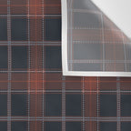 autumn road tartan Wall Tapestry Gallery Image 3