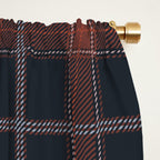 autumn road tartan Window Curtain Gallery Image 2