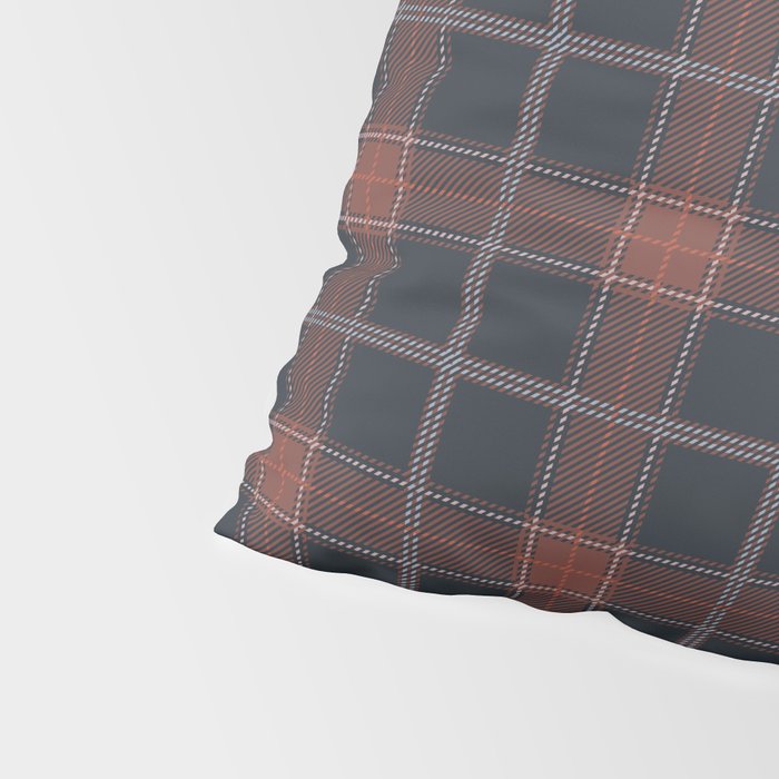 autumn road tartan Pillow Sham Gallery Image 4