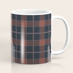 autumn road tartan Coffee Mug Gallery Image 1