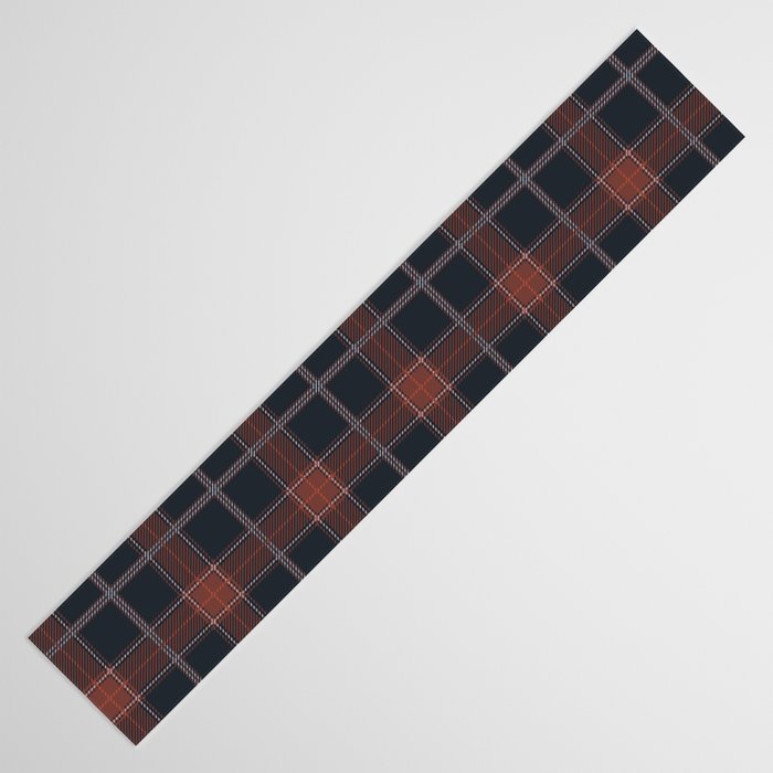 autumn road tartan Table Runner Gallery Image 3