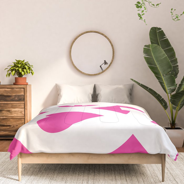 Peace and Love (pink edition) Comforter Gallery Image 3