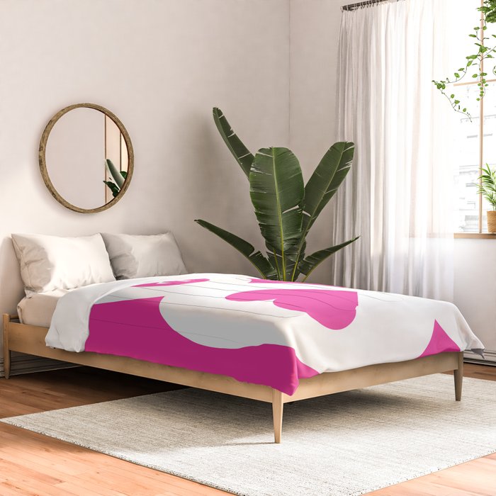 Peace and Love (pink edition) Comforter Gallery Image 2