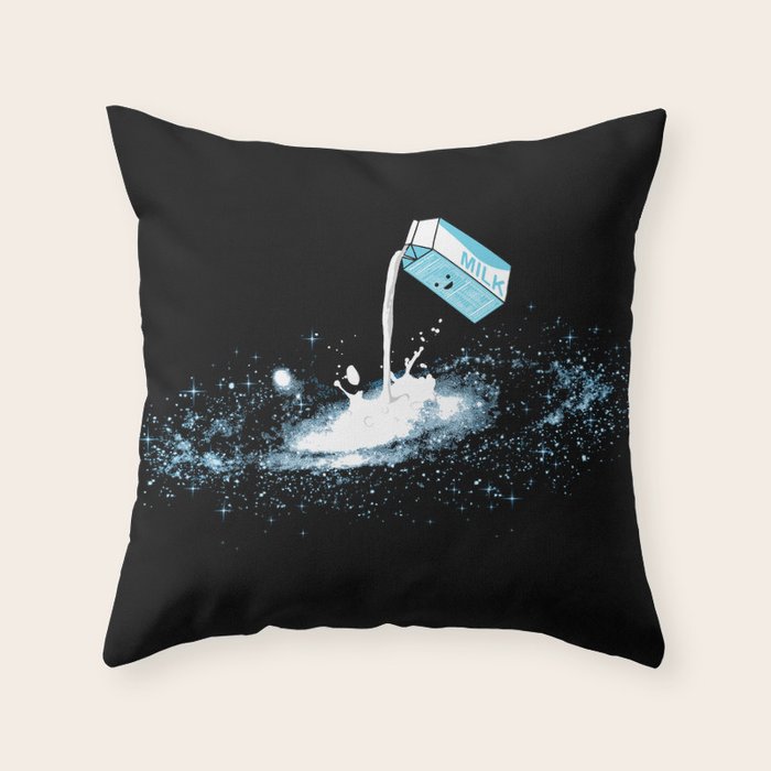 The Milky Way Throw Pillow Gallery Image 1