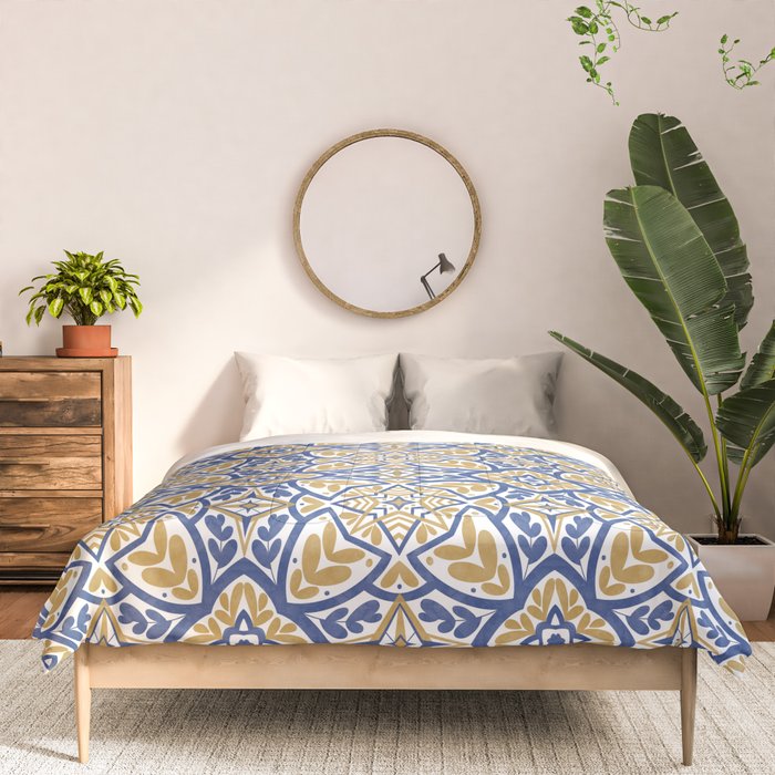 Intricate Ornamentals tiles NS Comforter Gallery Image 3