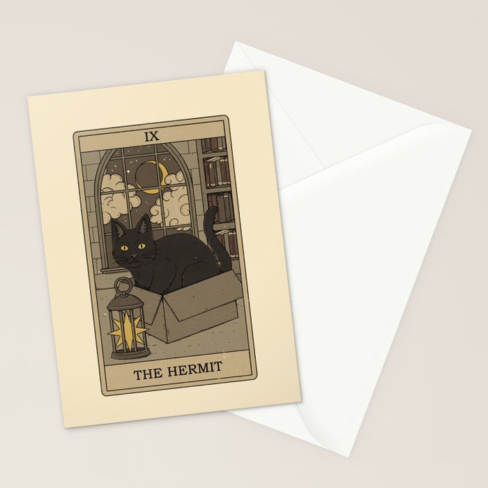 The Hermit Stationery Card Gallery Image 2