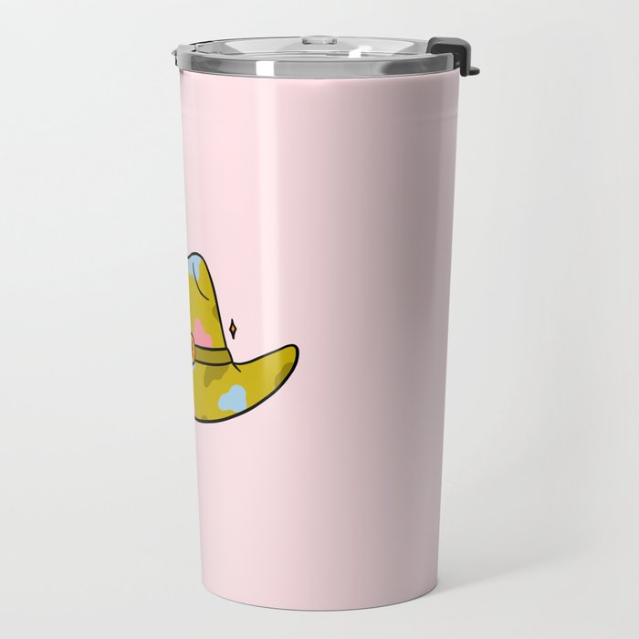 Pisces Cowboy Hat Travel Mug Gallery Image 2