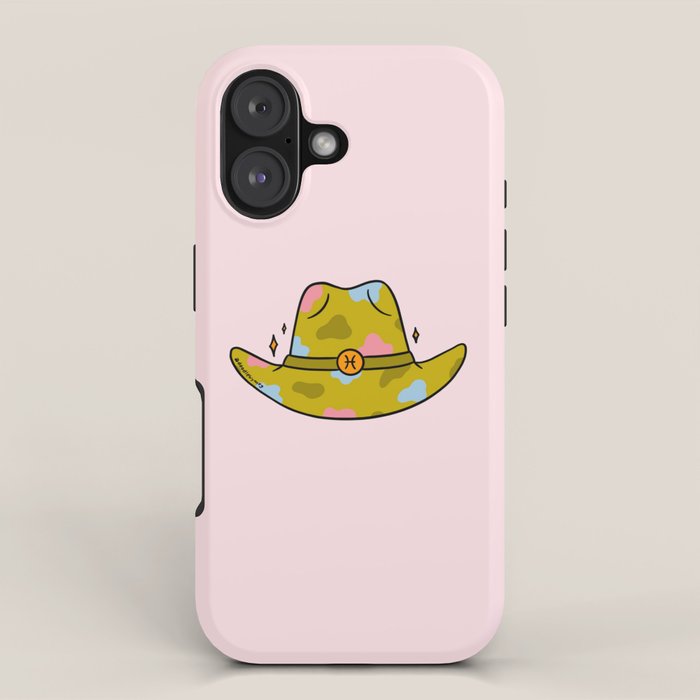 Pisces Cowboy Hat iPhone Case Gallery Image 1