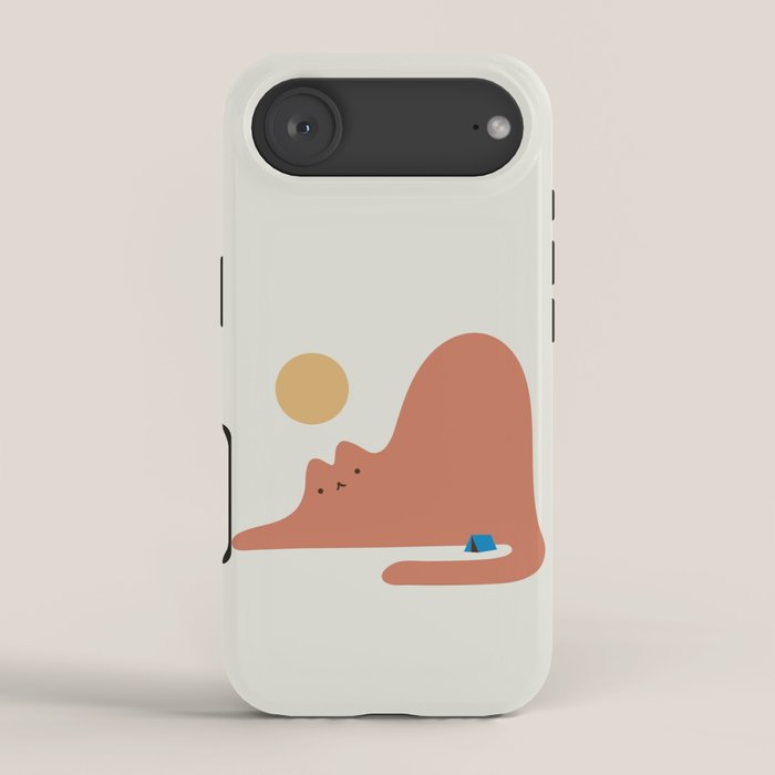 Cat Landscape 118C: Purrfect Campsite C iPhone Case Gallery Image 2