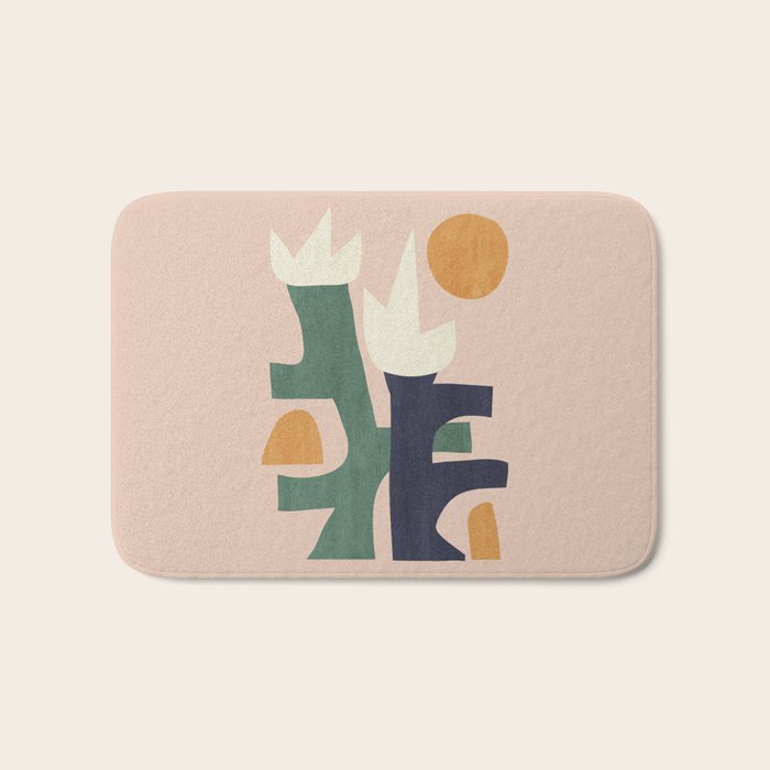 Curious garden Bath Mat Gallery Image 1