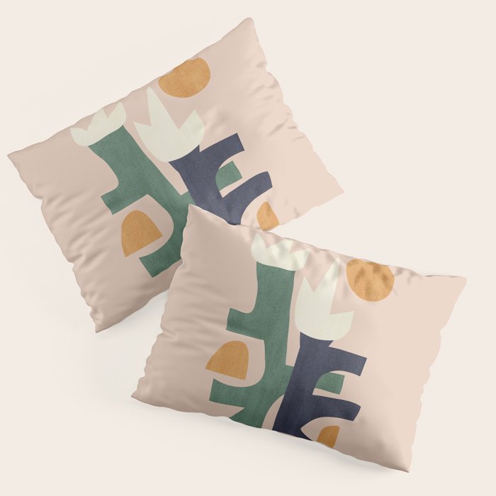 Curious garden Pillow Sham Gallery Image 3
